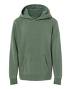 Independent Trading Co. PRM1500Y Youth Midweight Pigment-Dyed Hooded Sweatshirt