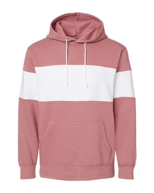MV Sport 22709 Unisex Classic Fleece Colorblocked Hooded Sweatshirt