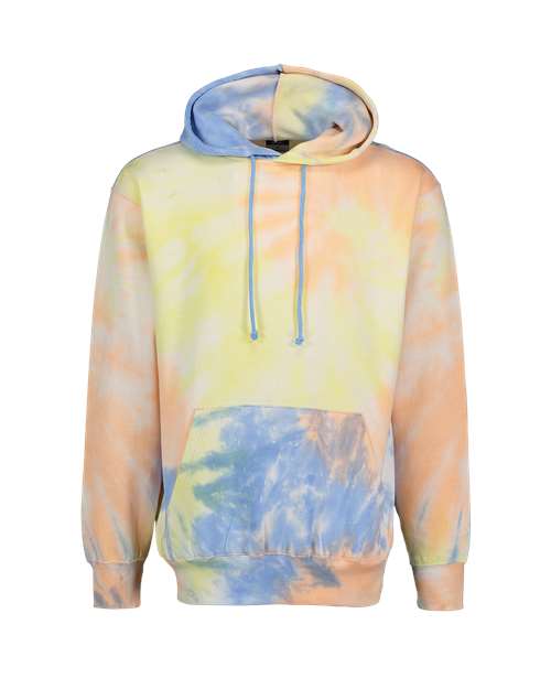 MV Sport 1290 Unisex Classic Fleece Tie-Dye Hooded Sweatshirt