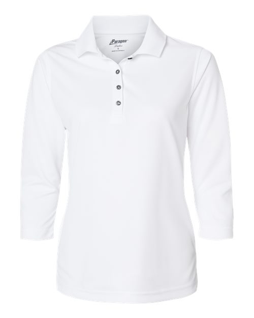Paragon 120 Women's Lady Palm Three-Quarter Sleeve Polo