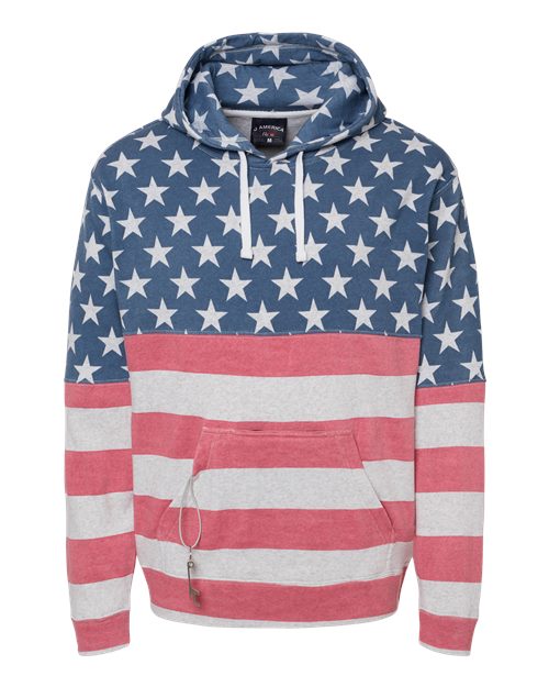 J. America 8815 Men's Tailgate Hooded Sweatshirt