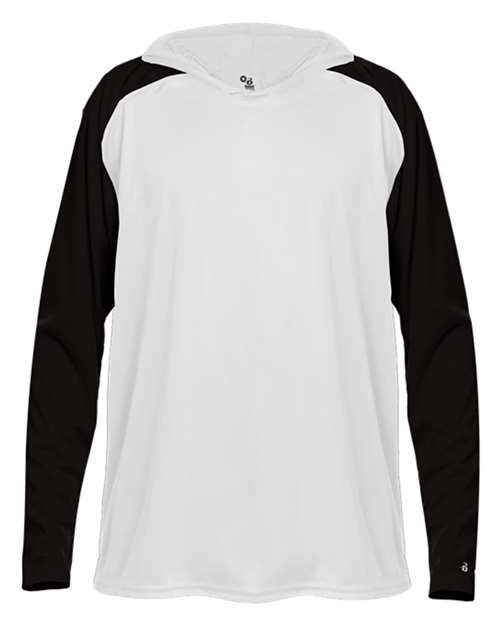Badger 2235 Youth Breakout Hooded T-Shirt