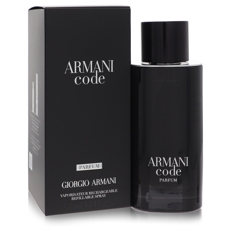 Armani Code by Giorgio Armani Parfum Spray Relillable 4.2 oz