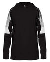 Badger 2211 Youth Lineup Hooded Long Sleeve T-Shirt