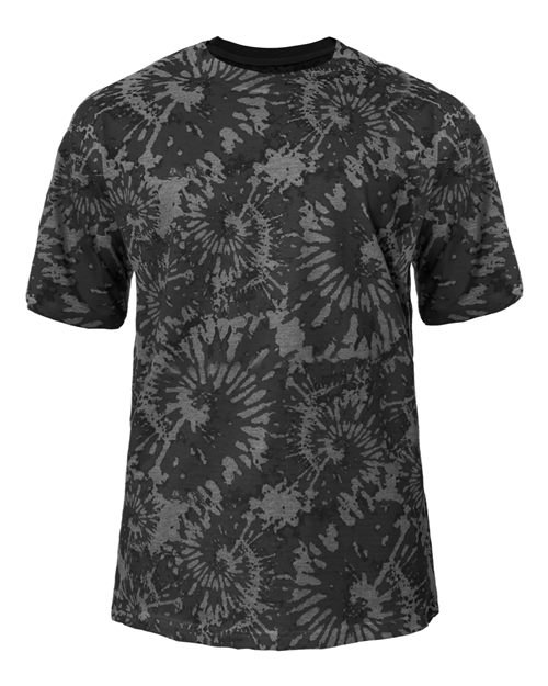 Badger 4975 Men's Tie-Dyed Tri-Blend T-Shirt