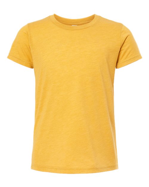 BELLA + CANVAS 3413Y Youth Triblend Tee