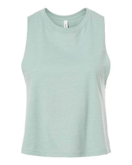 BELLA + CANVAS 6682 Women's Racerback Crop Tank
