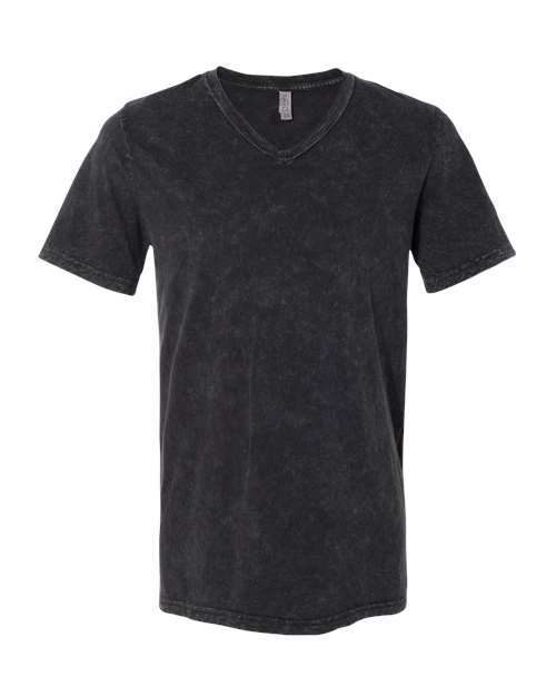 BELLA + CANVAS 3655 Unisex Textured Jersey V-Neck Tee