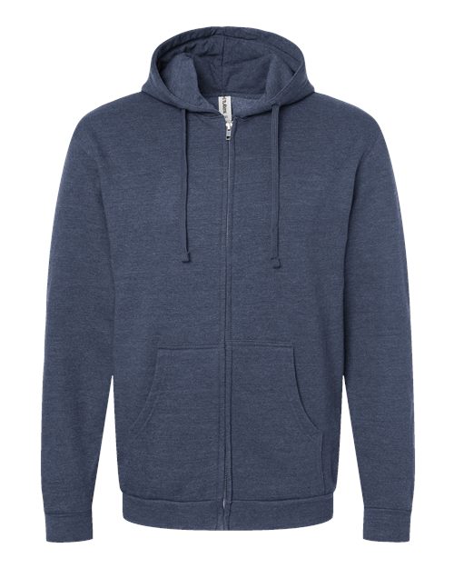 Tultex 331 Unisex Full-Zip Hooded Sweatshirt