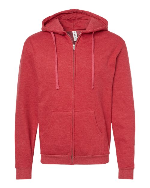Tultex 331 Unisex Full-Zip Hooded Sweatshirt