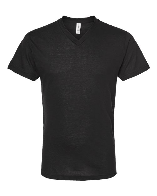 Tultex 207 Men's Poly-Rich V-Neck T-Shirt