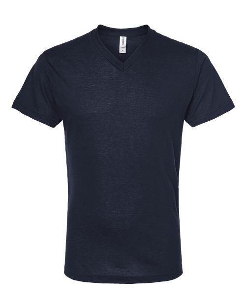 Tultex 207 Men's Poly-Rich V-Neck T-Shirt