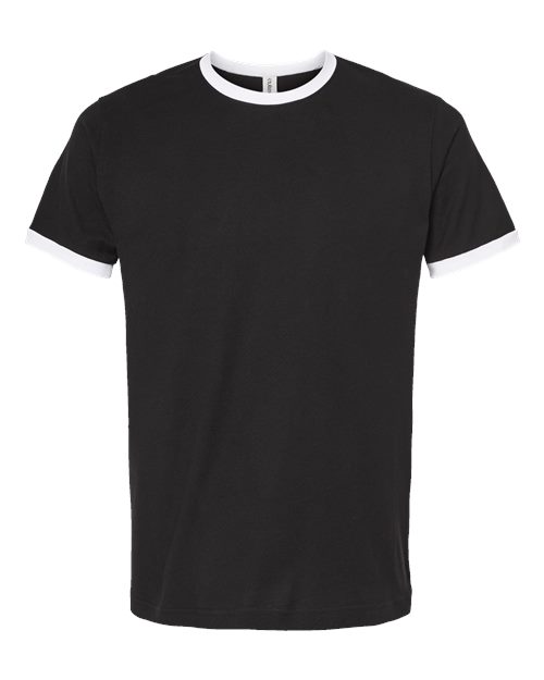Tultex 246 Unisex Fine Jersey Ringer T-Shirt