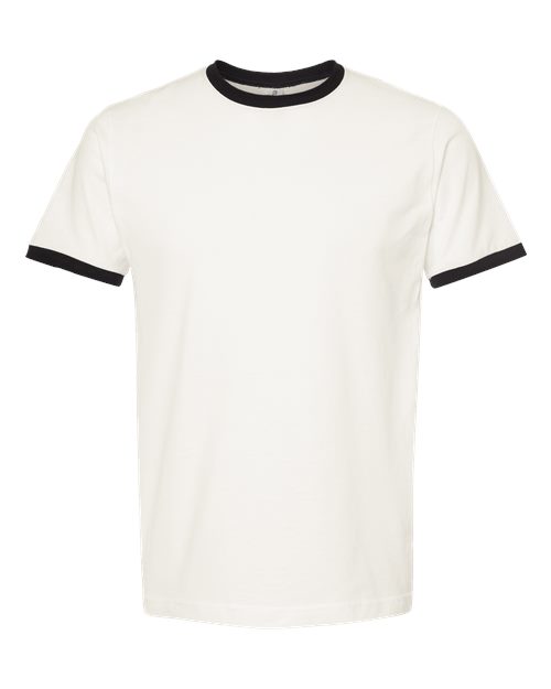Tultex 246 Unisex Fine Jersey Ringer T-Shirt