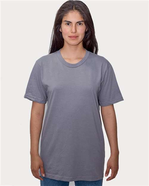 Los Angeles Apparel 20001 Unisex USA-Made Fine Jersey T-Shirt