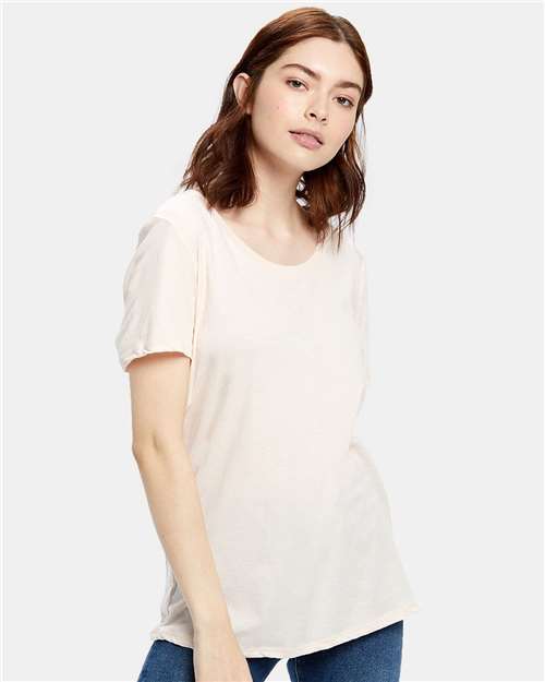 US Blanks US115 Women's Loose Fit Boyfriend Tee