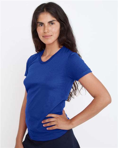 Los Angeles Apparel FF3001 Women's USA-Made 50/50 T-Shirt