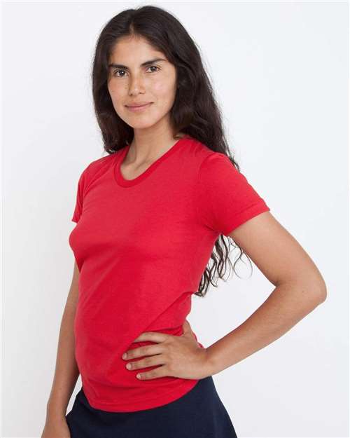 Los Angeles Apparel FF3001 Women's USA-Made 50/50 T-Shirt