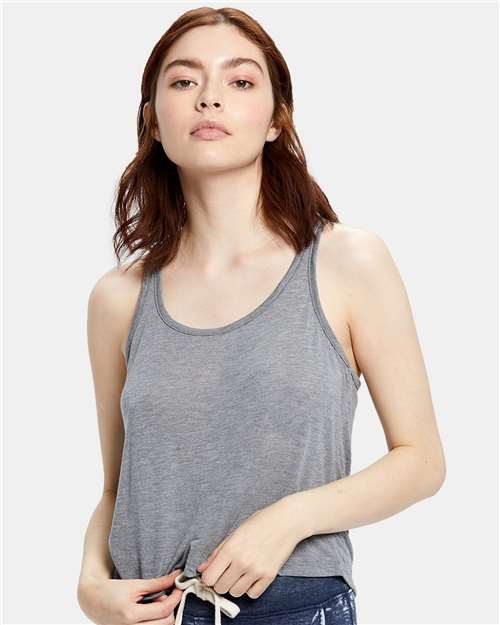 US Blanks US510 Women's Sheer Cropped Racer Tank Top