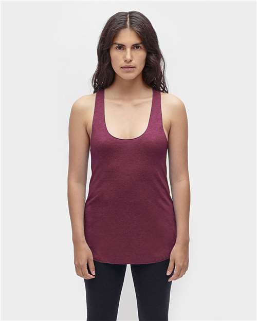 Los Angeles Apparel TR3008 Women's USA-Made Triblend Racerback Tank Top