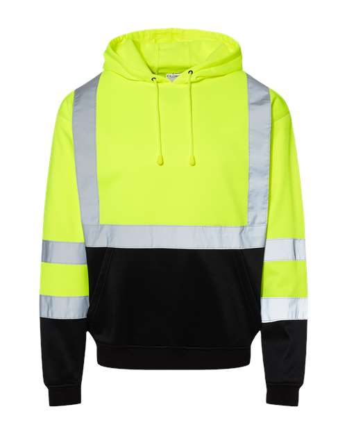 Kishigo JS154 Unisex Hi-Vis Hooded Sweatshirt