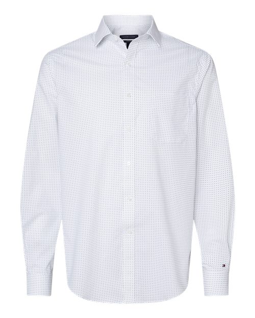 Tommy Hilfiger 13TH105 Men's Polka Dot Shirt