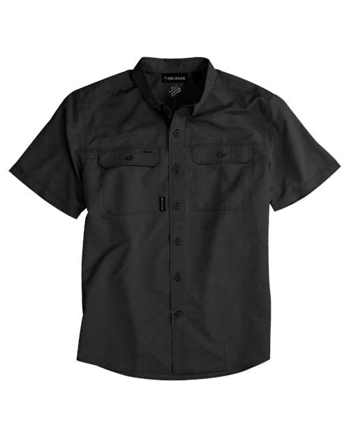 DRI DUCK 4445 Men's Crossroad Woven Short Sleeve Shirt