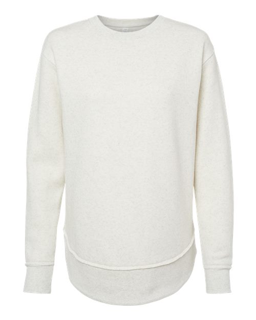 LAT 3525 Women's Weekend Fleece Crewneck Sweatshirt