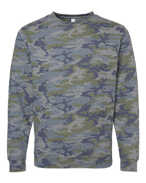 LAT 6925 Unisex Elevated Fleece Crewneck Sweatshirt