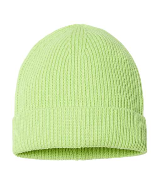 Atlantis Headwear ANDY Sustainable Fine Rib Cuffed Beanie