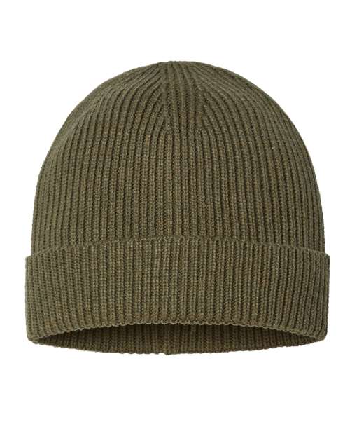 Atlantis Headwear ANDY Sustainable Fine Rib Cuffed Beanie