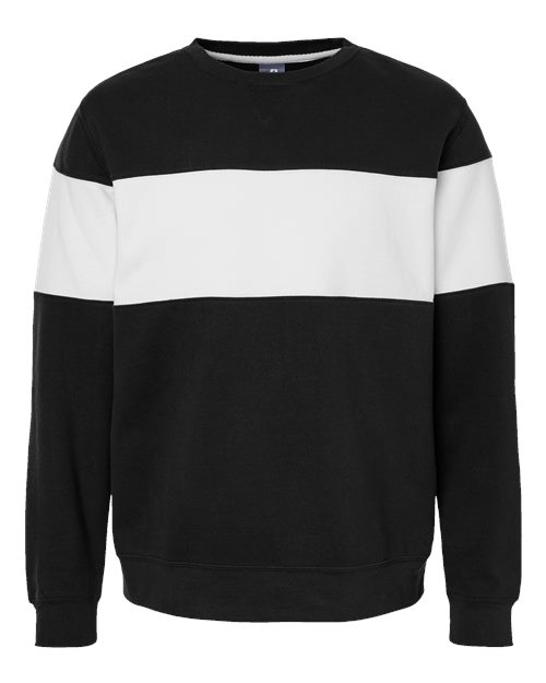 J. America 8646 Unisex Varsity Fleece Crewneck Sweatshirt