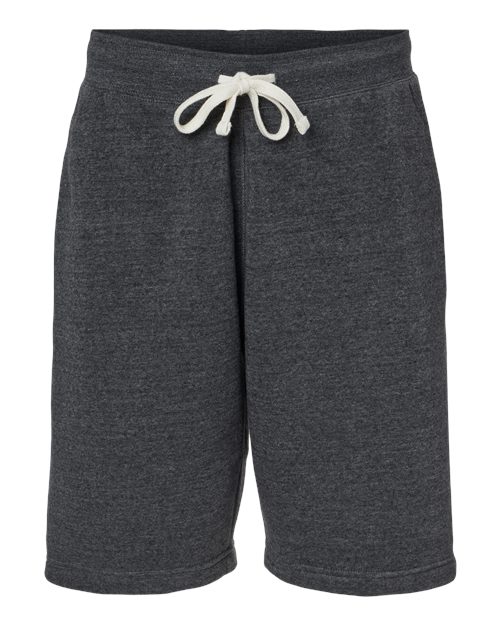 J. America 8855 Unisex Triblend Fleece Shorts
