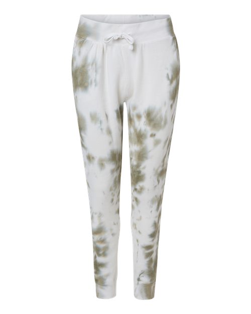 J. America 8884 Men's Tie-Dyed Fleece Joggers