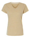 LAT 3591 Women's Harborside Mélange V-Neck Tee