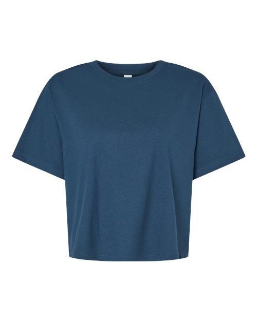 American Apparel 102 Women's Fine Jersey Boxy Tee