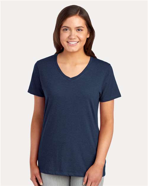 JERZEES 560WVR Women's Premium Blend V-Neck