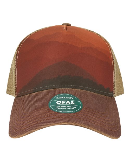 LEGACY OFAFP Old Favorite Five-Panel Trucker Cap