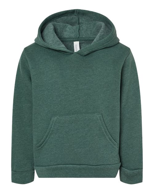 BELLA + CANVAS 3719T Toddler Sponge Fleece Pullover Hoodie