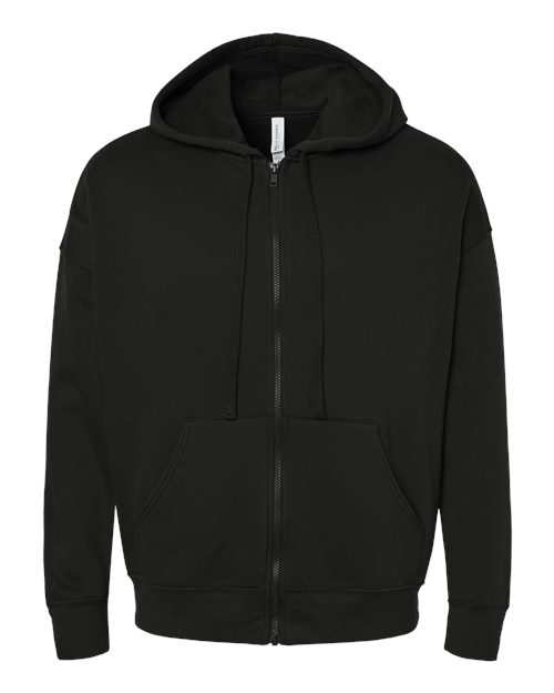 BELLA + CANVAS 3759 Unisex Sponge Fleece DTM Full-Zip Hoodie