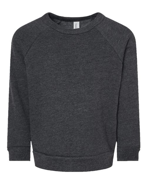 BELLA + CANVAS 3901T Toddler Sponge Fleece Raglan Sweatshirt