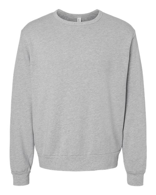 BELLA + CANVAS 3911 Unisex Sponge Fleece Classic Crewneck Sweatshirt
