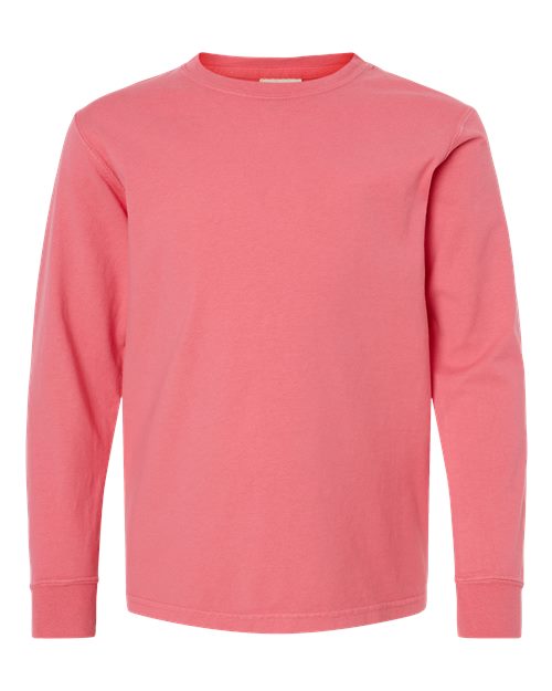ComfortWash by Hanes GDH275 Youth Garment-Dyed Long Sleeve T-Shirt