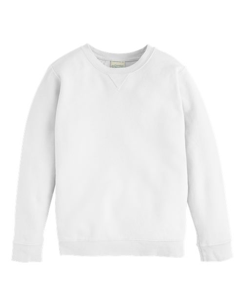 ComfortWash by Hanes GDH475 Youth Garment-Dyed Crewneck Sweatshirt