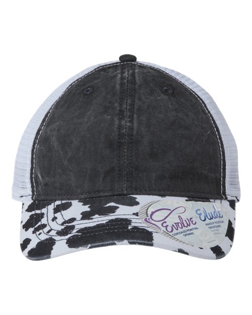 Infinity Her JANET Women's Printed Bill with Mesh Back Cap