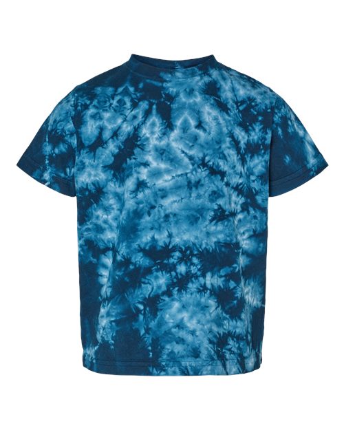 Dyenomite 330CR Toddler Crystal Tie-Dyed T-Shirt