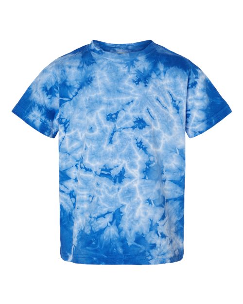 Dyenomite 330CR Toddler Crystal Tie-Dyed T-Shirt