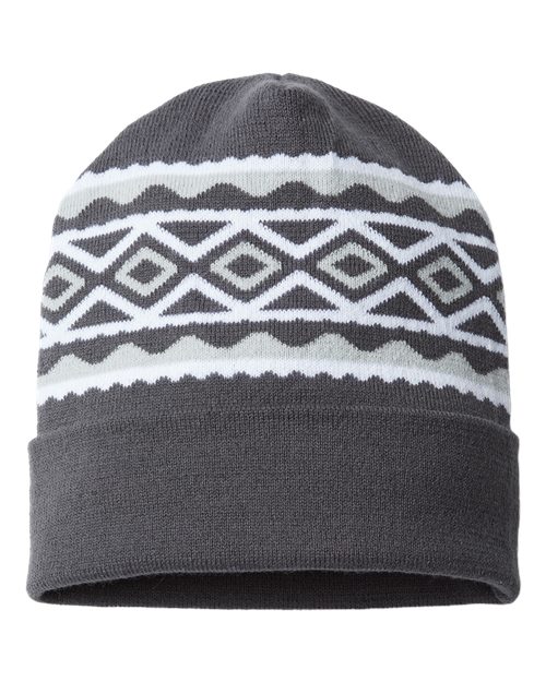CAP AMERICA RKD12 USA- Made Diamond Cuffed Beanie