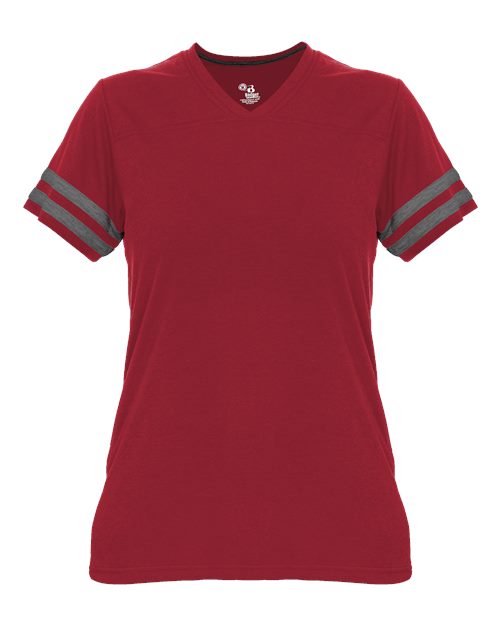 Badger 4967 Women's Tri-Blend Fan T-Shirt