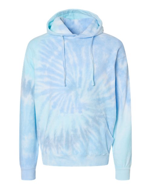 Colortone 8600 Unisex Tie-Dyed Cloud Fleece Hooded Sweatshirt